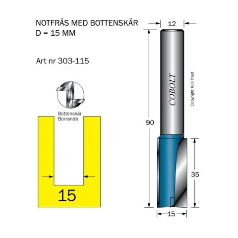 Endast idag Cobolt 303-115 Notfräs